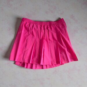 IDEOLOGY Pink Pleated Pickleball Tennis Skort Size 2X
